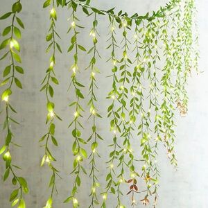 30 Pack | Willow Leaves Vines Greenery Garland 35 Strands